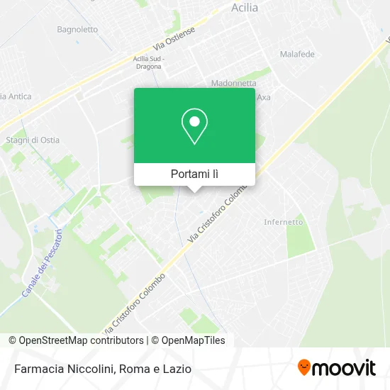 Mappa Farmacia Niccolini