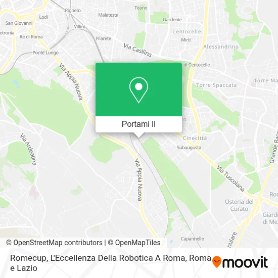 Mappa Romecup, L'Eccellenza Della Robotica A Roma
