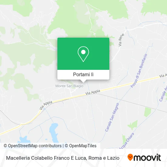 Mappa Macelleria Colabello Franco E Luca