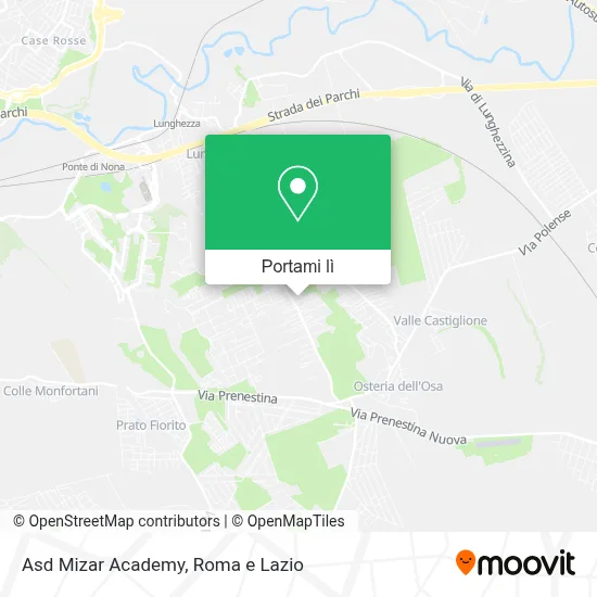 Mappa Asd Mizar Academy