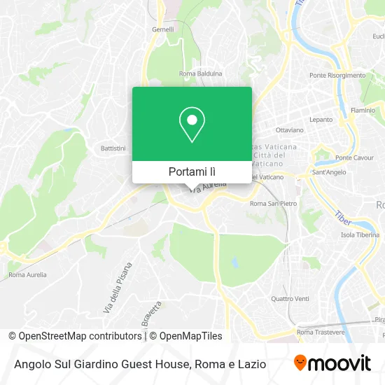 Mappa Angolo Sul Giardino Guest House