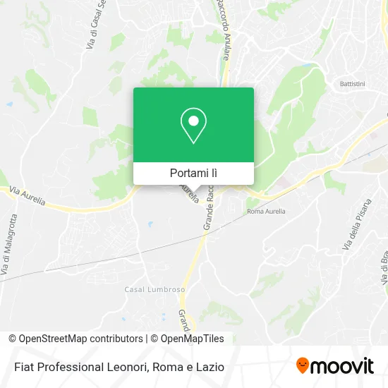 Mappa Fiat Professional Leonori