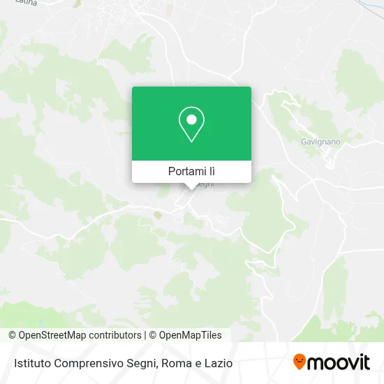 Mappa Istituto Comprensivo Segni