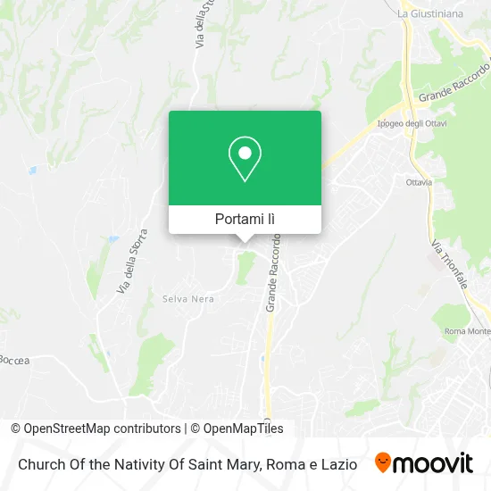 Mappa Church Of the Nativity Of Saint Mary