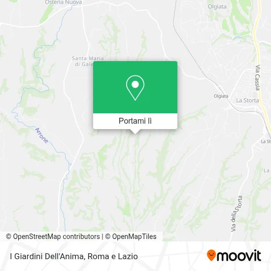 Mappa I Giardini Dell'Anima