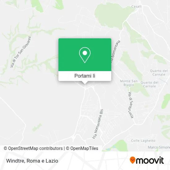 Mappa Windtre
