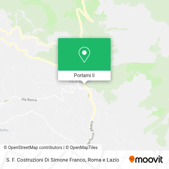 Mappa S. F.  Costruzioni Di Simone Franco
