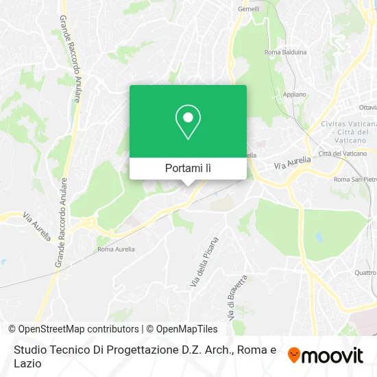 Mappa Studio Tecnico Di Progettazione D.Z. Arch.