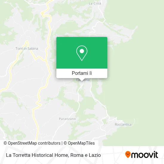 Mappa La Torretta Historical Home