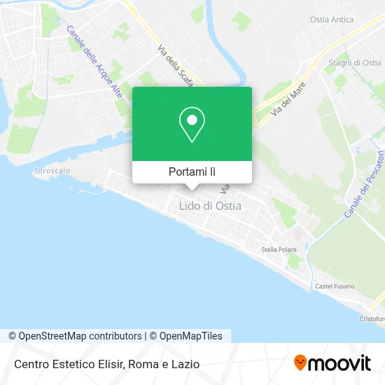 Mappa Centro Estetico Elisir