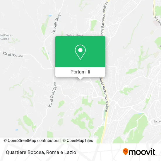 Mappa Quartiere Boccea