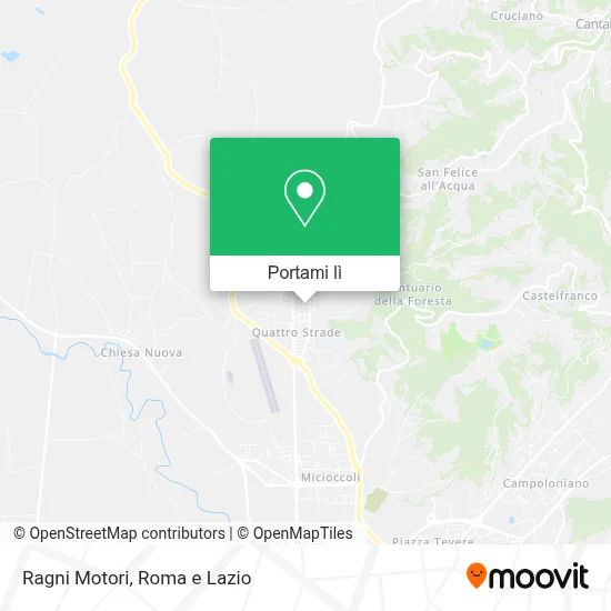 Mappa Ragni Motori