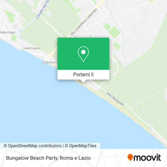 Mappa Bungalow Beach Party