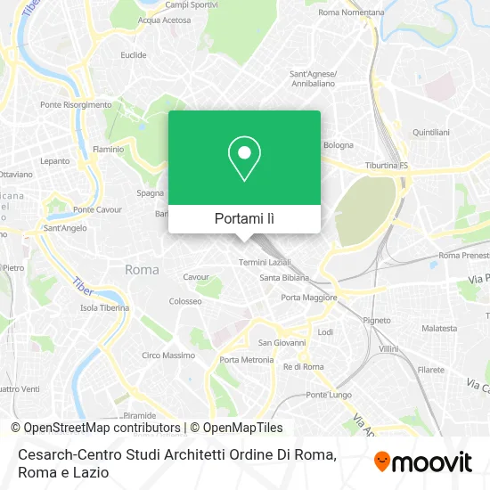 Mappa Cesarch-Centro Studi Architetti Ordine Di Roma