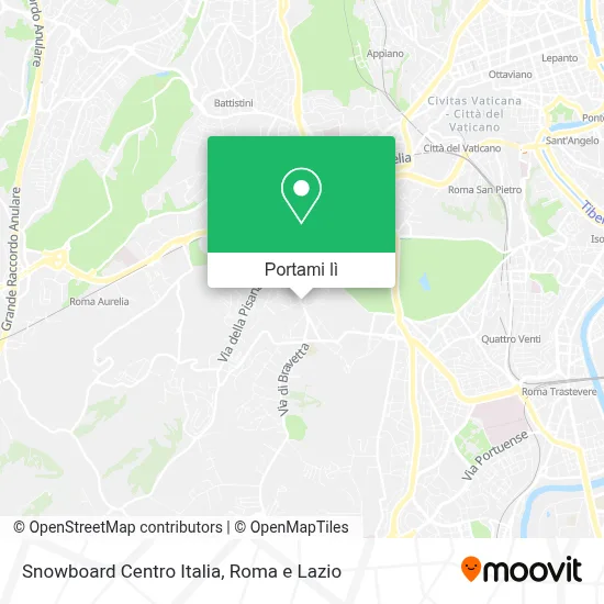 Mappa Snowboard Centro Italia