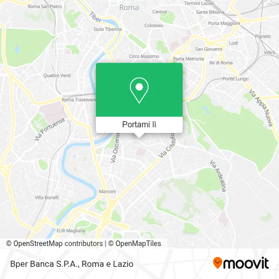 Mappa Bper Banca S.P.A.