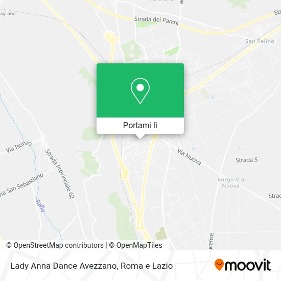 Mappa Lady Anna Dance Avezzano
