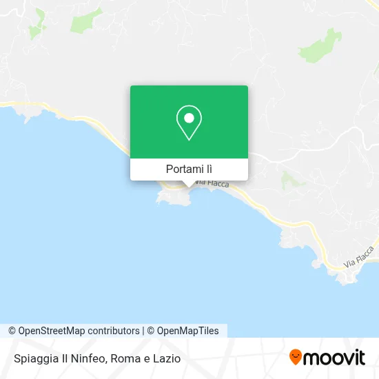 Mappa Spiaggia Il Ninfeo