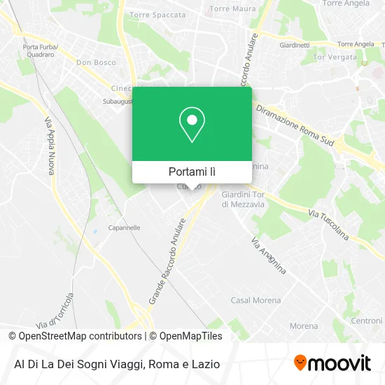 Mappa Al Di La Dei Sogni Viaggi