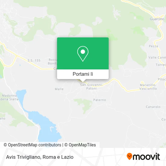 Mappa Avis Trivigliano