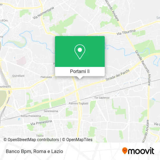 Mappa Banco Bpm