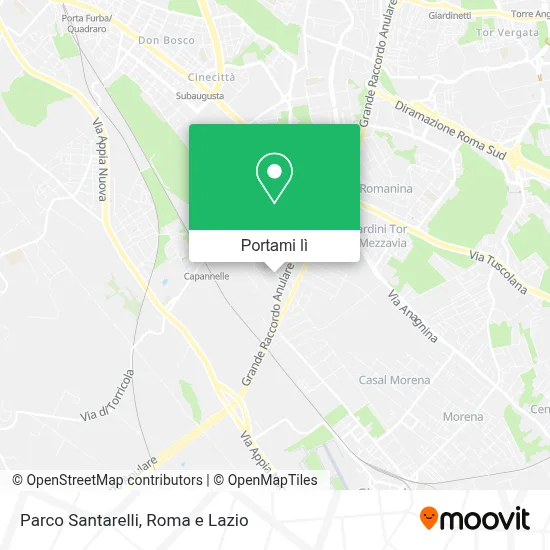 Mappa Parco Santarelli