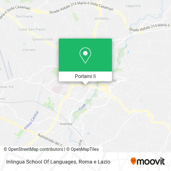Mappa Inlingua School Of Languages