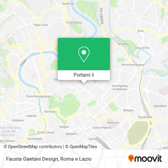 Mappa Fausta Gaetani Design