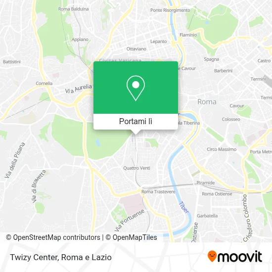 Mappa Twizy Center