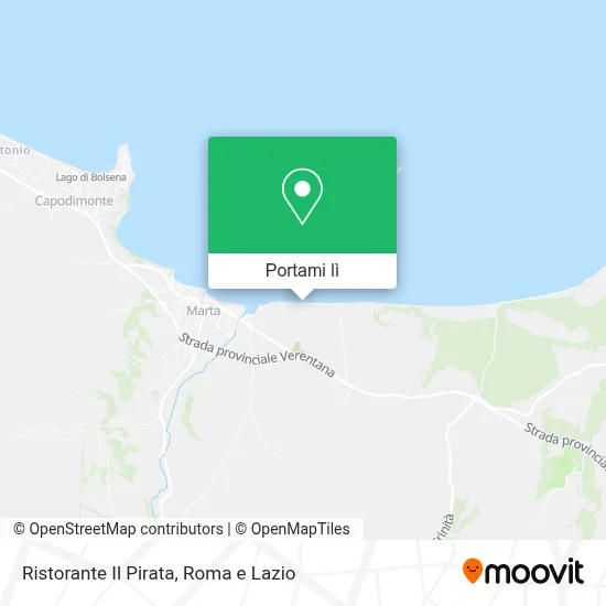 Mappa Ristorante Il Pirata