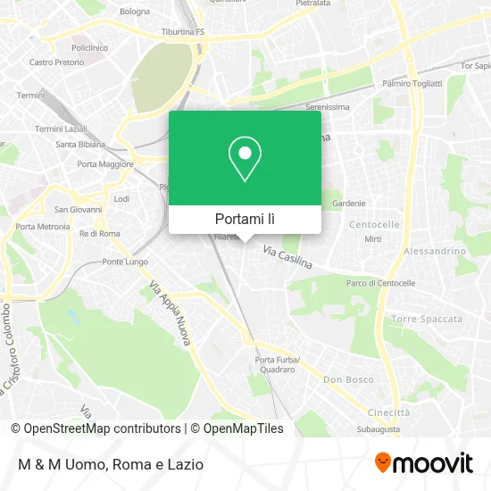 Mappa M & M Uomo