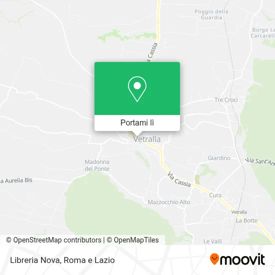Mappa Libreria Nova