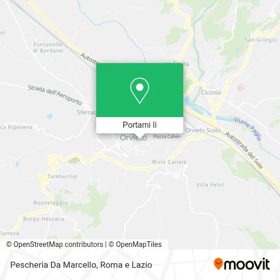 Mappa Pescheria Da Marcello