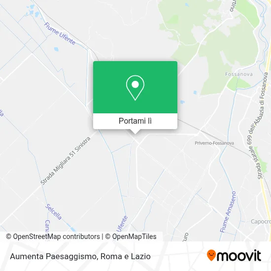 Mappa Aumenta Paesaggismo