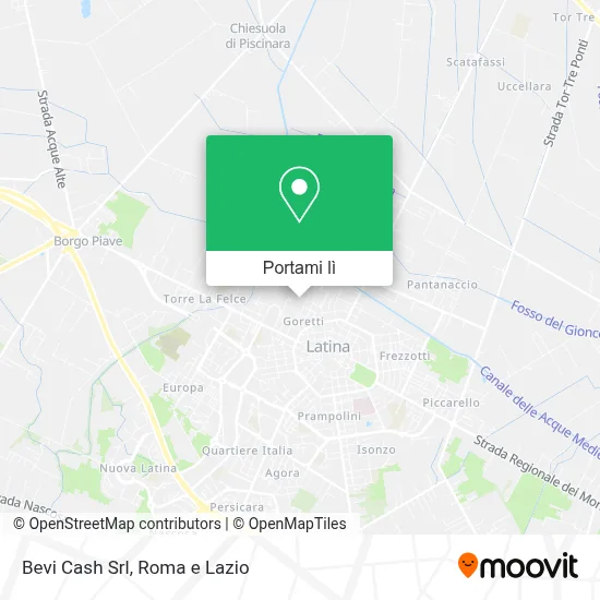 Mappa Bevi Cash Srl