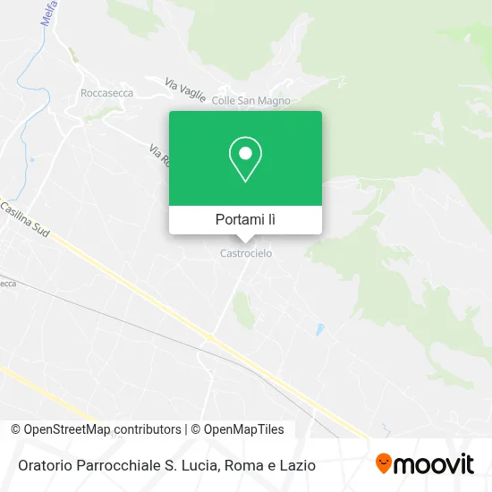 Mappa Oratorio Parrocchiale S. Lucia