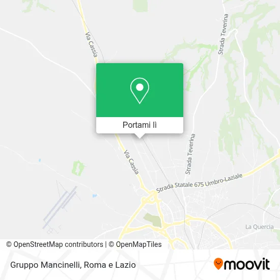 Mappa Gruppo Mancinelli