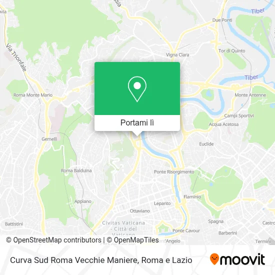 Mappa Curva Sud Roma Vecchie Maniere