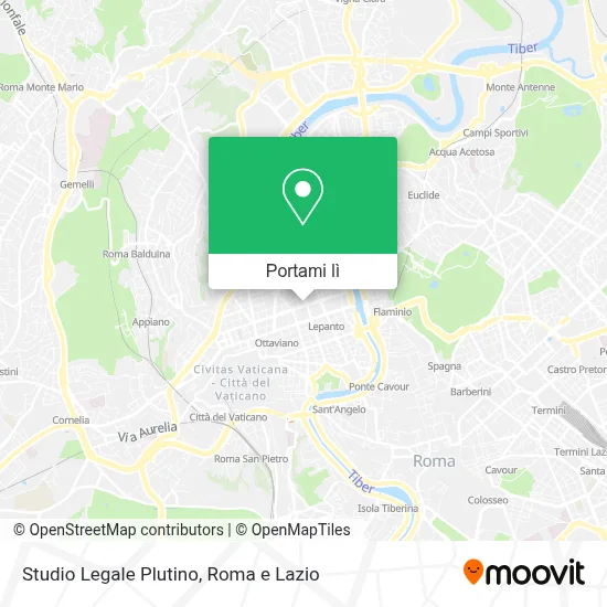 Mappa Studio Legale Plutino