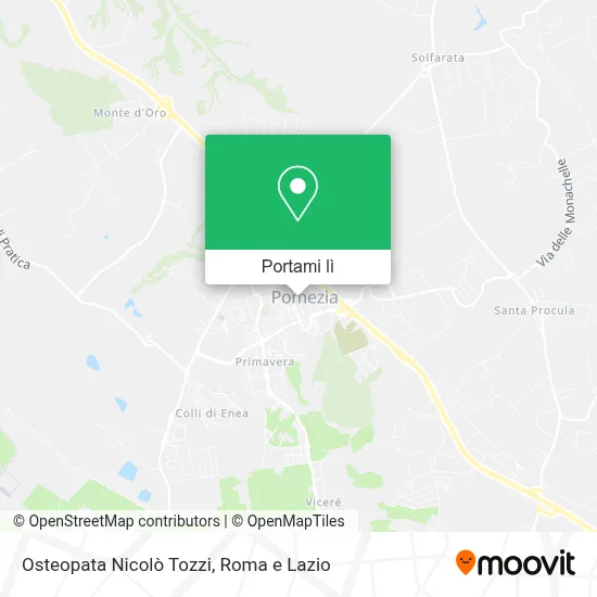 Mappa Osteopata Nicolò Tozzi