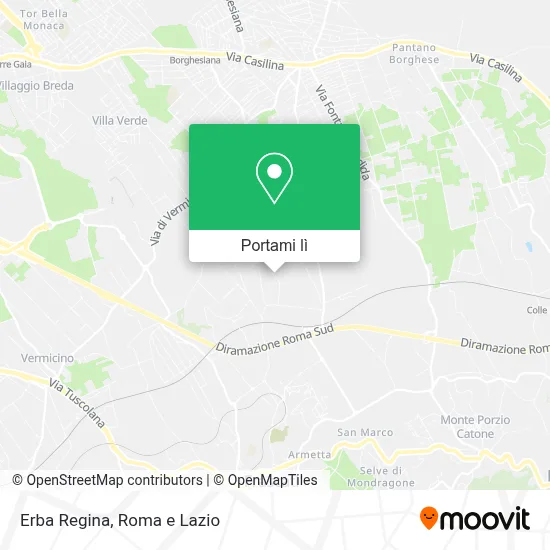 Mappa Erba Regina
