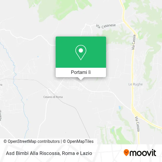 Mappa Asd Bimbi Alla Riscossa