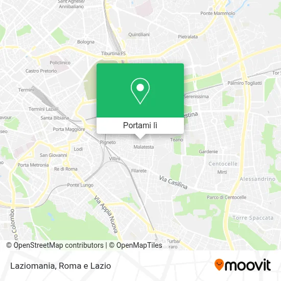 Mappa Laziomania