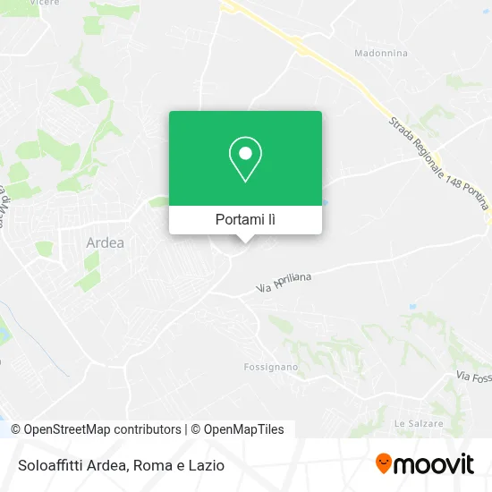 Mappa Soloaffitti Ardea