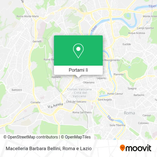 Mappa Macelleria Barbara Bellini