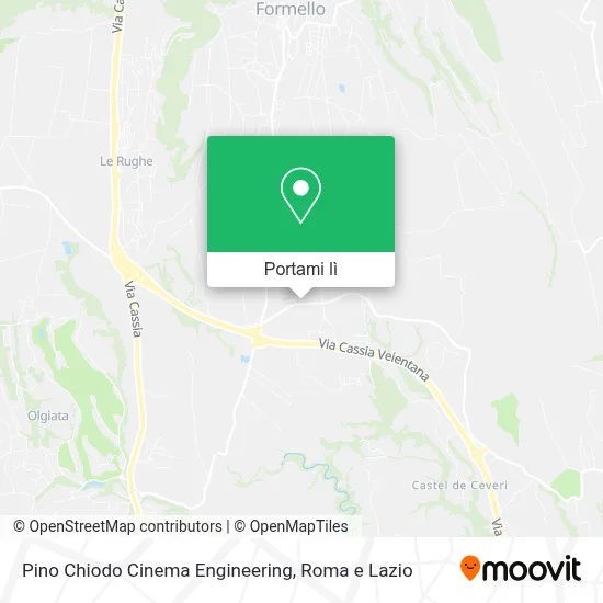 Mappa Pino Chiodo Cinema Engineering