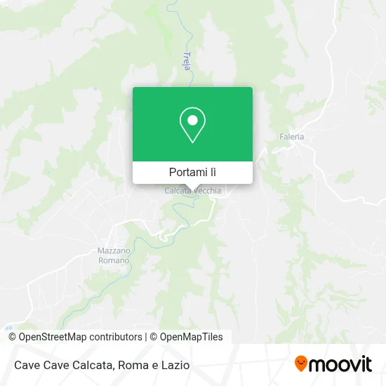 Mappa Cave Cave Calcata