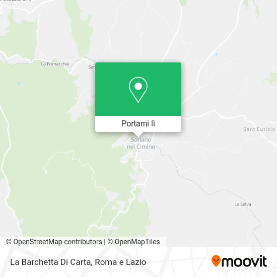 Mappa La Barchetta Di Carta