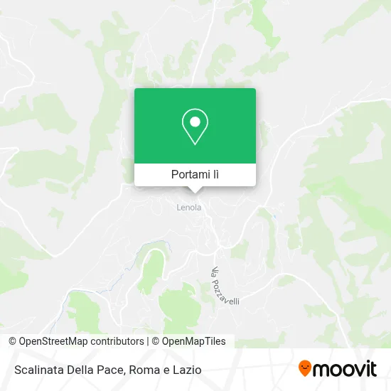Mappa Scalinata Della Pace