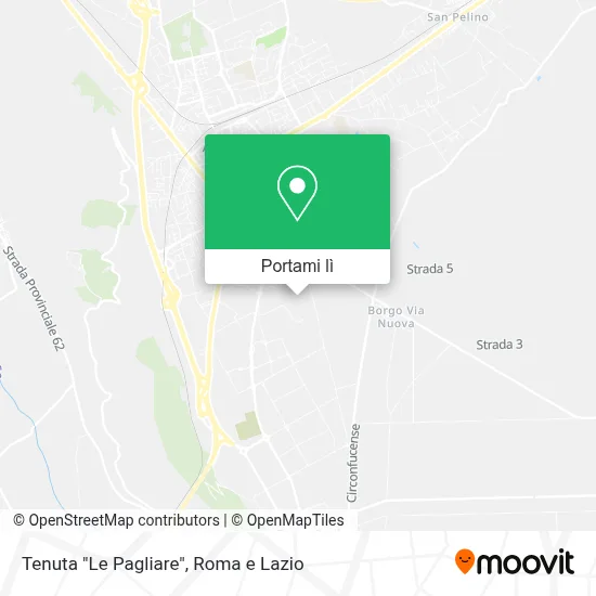 Mappa Tenuta "Le Pagliare"